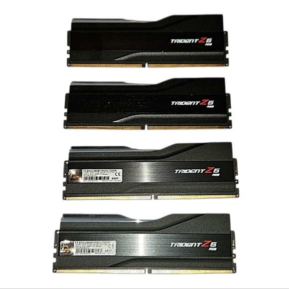 G. SKILL Trident 25 RGB Series DDR RAM 64GB 4x16 GB Desktop Computer Memory
